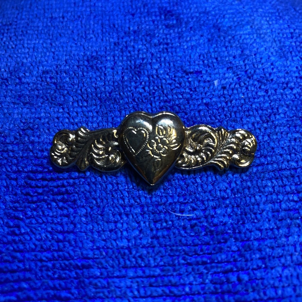 Vintage Locket Bar Brooch